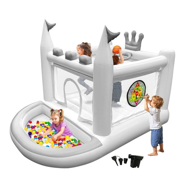 Caseta hinchable 5 en 1 Easyair para niños, 249 x 178 x 165 cm