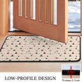 thumbnail image 3 of Beige Christmas Decoration Pattern Door Rugs,Washable Non Slip Door Mats Indoor,Decorative Door Mats,Entry Mat Indoor for Entrance,Bedroom,Kitchen,Bathroom,30"x17", 3 of 6
