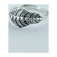 thumbnail image 5 of Navya Craft Leaf Design 925 Sterling Silver Handmade Dainty Minimalist Women Ring Size 10.0, 5 of 6