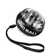 thumbnail image 4 of Pelota de muñeca magnética luminosa de colores con agarre para dedos, giroscopio para entrenamiento físico, pelota de agarre de descompresión, 4 of 5