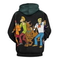 thumbnail image 3 of Scooby Doo Unisex Adult Sweatshirt Novelty Hoodie 3D Print Casual Sweater Jacket Pullover Hoodie Fall Winter Clothes 4XL, 3 of 8