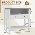 thumbnail image 3 of Yiwa Support Robuste pour Aquarium de 20–29 Gallons, Armoire d'Aquarium avec Station de Recharge, Tiroirs et Rangement Ouvert (Réservoir Non Inclus), 3 of 8