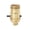 Brass Finish, UNO Thread, variant on B&P Lamp® Brass Early Electric Style Lamp Socket, Antique Brass Finish, Push-Thru, On/Off Function, Uno Thread Shell