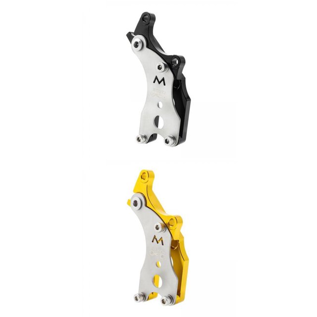 Paquete de 2 Adaptadores de Freno de Disco para Bicicleta, Frenos de Disco, Soporte de Bicicleta, Reacondicionamiento de Ciclo 120x51x44mm Soledad Adaptador de freno de disco de bicicleta