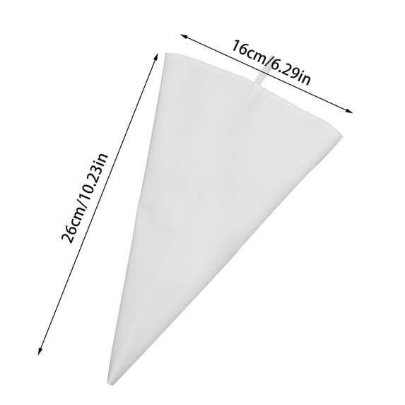 Kit with Reusable Icing Bags and Precision Nozzles for Baking and Art