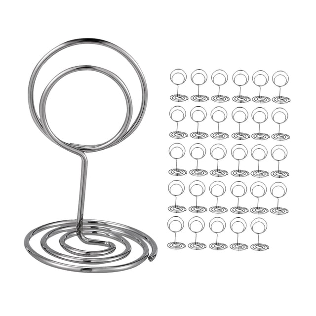 simhoa 30 Pieces Place Card Holder Photo Stand Holder for Dining Birthday Christmas