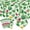 6, variant on 6 Pcs Hawaiian Luau Tablecloths Tropical Palm Leaves Table Cloth Plastic Hawaii Palm Leaf Table Covers Beach Pool Kids Tropical Party Decorations Cocktail Aloha Safari Jungle Party
