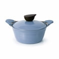 thumbnail image 3 of Neoflam 51240 Eela 4.5 qt Ceramic Nonstick Stockpot, Orange Brown, 3 of 7