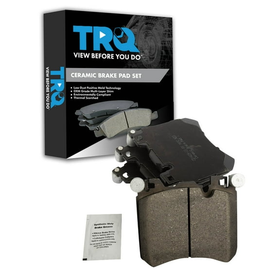 TRQ Front Brake Pads BFA19812 Fits Select 2010-2013 BMW X5 , 2010-2014 BMW X6
