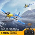 thumbnail image 2 of Avión de control remoto ANTSIR P51 Mustang de 4 canales con giroscopio de 6 ejes, 2 of 7