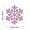 Pink#03, variant on weibbin 12 pcs Christmas Snowflake Ornaments Pink Glitter Plastic Snow Flakes Ornaments for Winter Wonderland Christmas Tree Decorations