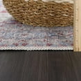 thumbnail image 3 of Hauteloom Goma Living Room, Bedroom Machine Washable Area Rug - Traditional - Blush, Brick Red, Cream - 5'3" x 7', 3 of 17