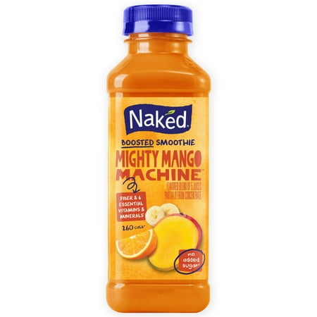 Naked Boosted Smoothie Mighty Mango Machine, 15.2 fl oz Bottle