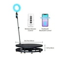 thumbnail image 3 of WISVANAI 360 Photo Booth Machine, Automatic Spinner Slow Motion Video Booth (39.4''), 3 of 9
