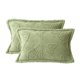 thumbnail image 2 of Fundas de almohada de doble cara de terciopelo de leche - pack de 2, engrosadas y acolchadas, 74x48cm - blanca, rosa, gris, verde, café, gris oscuro, morado, marrón, 2 of 6