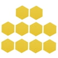 thumbnail image 5 of AURARMLET Classroom Felt Acoustic Panels Yellow 10Pcs 5.5X4.7X0.2In, 5 of 8