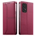 thumbnail image 1 of Étui Portefeuille avec Blocage RFID pour Samsung Galaxy A53 5G, Étui à Rabat Magnétique en Cuir avec Support, Rouge, 1 of 7