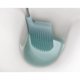 thumbnail image 5 of Escobilla de Inodoro con Soporte Delgado Flexible antigoteo, Gris/Blanco, 5 of 16