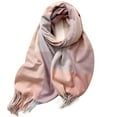 thumbnail image 2 of Joau Winter Scarf for Women Plaid Blanket Scarf Thick Soft Warm Large Scarves Chunky Oversized Scarfs Long Tassel Shawl Wraps for Women Gifts for Ladies, 2 of 3
