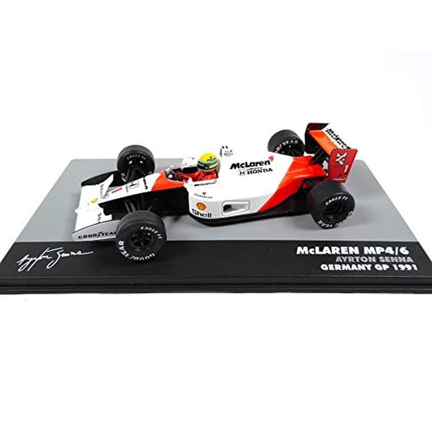 Colección de coches OPO 10 Ayrton Senna McLaren MP4/6 #1 1991 1:43