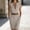 Khaki, variant on Afuyipoi Womens Sleeveless V-Neck Wrap Midi Dress With Belt And Pockets, Wrinkle-Resistant Breathable Business Casual Workwear Dress, Soft Flattering Office Summer Dress For Women Khaki Size L