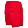 thumbnail image 4 of U.S. POLO ASSN. Men Swim Shorts - Swim Shorts Logo, Swim Trunks, Solid Color Red M (Medium), 4 of 4
