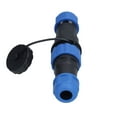thumbnail image 1 of Enchufe impermeable, conector impermeable de montaje IP68, conector de alimentación industrial, enchufe de aviación meticulosamente diseñado, 1 of 14