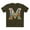 Army, variant on Letter Shirt, Shirt with Letters, Tee Shirt with Gold Letters