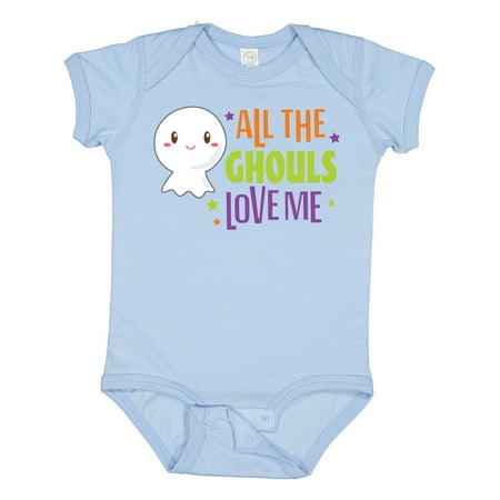 

Inktastic All the Ghouls Love Me Gift Baby Boy or Baby Girl Bodysuit