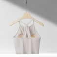 thumbnail image 5 of Taylonsss Women's Summer Cotton Tank Top with Built-in Bra Sleeveless Round-Neck Comfortable and Breathable Casual Shirt for Everyday Use Perfect for Home or Office, 5 of 9