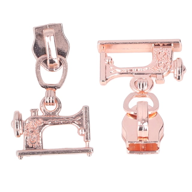 Reemplazo De Tirantes Con Cremallera, 10 Pcs Tirador De La Cremallera Máquina De Coser Tirar De La Cremallera De Metal Para Abrigos De Coser, Cremalleras De aleación De Zinc