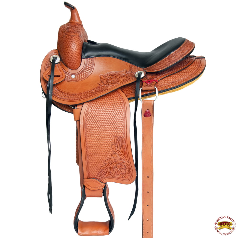 SYNTHETIC CHANGEABLE GULLET SELF ADJUSTING SADDLE BROWN COLOR 16"-18" SEAT SIZE 