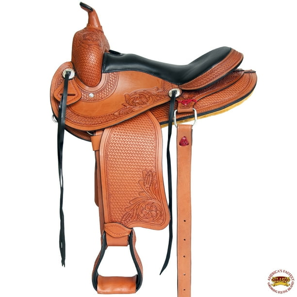 15" Hilason Gaited Western Trail Pleasure Endurance Horse Saddle Brown