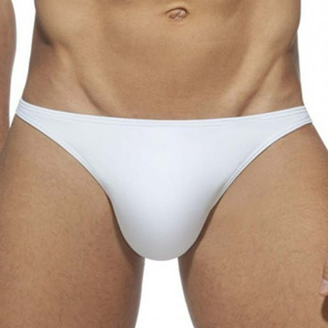 Birdeem Swim Trunks Men Mens Sexy Briefs Low-Rise Bikini Comfort Beach Briefs Solid Color Swimming Trunks