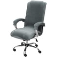 thumbnail image 3 of Office Chair Cover with Armrest Covers Stretch Desk Chair Cover Machine Washable Computer Office Chair Cover Easy to Install Office Chair Protector Cover Rotating Chair Covers for Office Home, 3 of 10
