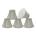 thumbnail image 1 of Aspen Creative Corporation 6'' Silk Bell Candelabra Shade (Set of 5), 1 of 7