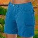 thumbnail image 3 of mfyjkho Pantalones Cortos Para Correr, Pantalones De Yoga Elásticos De Cintura Alta Para Mujer, De Color Liso, Con Realce De Cadera Pantalones Cortos Para Mujer L, 3 of 4