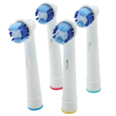 - 4 Pack Toothbrush Heads for Oral-B Vitality, Advance Power & Pro-Health