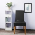 thumbnail image 5 of Rosnek PU Leather Dining Chair Cover Waterproof Wedding Banquet Chair Slipcovers, 5 of 5