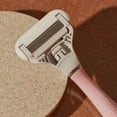 thumbnail image 5 of Flamingo Women's 5-blade Razor with Replacement Blade Cartridge – Desert Rose, 5 of 5