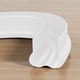 thumbnail image 4 of Tira De Sellado De Pvc Burlete de PVC blanco para debajo de la puerta, relleno de huecos para puertas, para bloquear el ruido y el viento (1 pieza) Rkxzt, 4 of 9