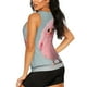 thumbnail image 3 of Fotbe Adorable Pink Fluffy Birds Blusas Sin Mangas para Mujer – Estilo Casual, Corte Suelto, Slim-Fit, Cuello Redondo Deportivo, Tops de Verano para Gimnasio y Yoga-Small, 3 of 7
