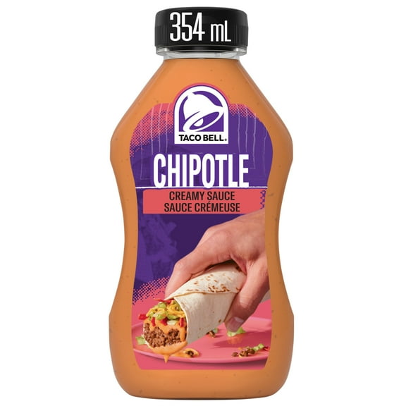 Taco Bell Creamy Chipotle Sauce, 354 mL Bottle