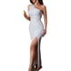 thumbnail image 1 of Elegante vestido de fiesta con lentejuelas en los hombros sin mangas para mujer Vestidos formales OAVQHLG3B Store  lin121212, 1 of 5
