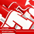 thumbnail image 4 of G128 Combo Pack: American USA Flag 3x5 Ft & Canada Canadian The Great White North Flag 3x5 Ft | Both LiteWeave Pro Series Printed 150D Polyester, Brass Grommets, 4 of 8