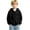 H386 Black, variant on SJLDQY Boys Zip Up Hoodies Casual Long Sleeve Hooded Sweatshirts with Pocket Fall Winter Outfits Solid Color Fleece Waffle Hoodies for Boys
