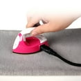 thumbnail image 3 of FACEGA Portable Mini Iron Clothes Sewing Supplies for Travel 50W Mini Iron for Sewing, 3 of 7