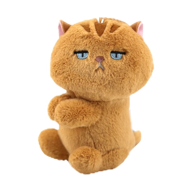 Cateissary Gato de peluche, decoraciones de gato negro para niños, divertido regalo de cumpleaños, red de gato de peluche negro Decoración del hogar A