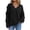 Black, variant on Fringe Sweater for Women V Neck Long Sleeve Relaxed Fit Boho Casual Fall Winter Pullover (Yellow Free Size)