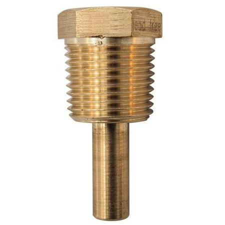 Winters Thermowell,Stepped,0.9 In Insrt Depth TSW65LF